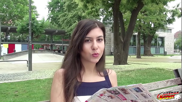 German Scout - Skinny Girl 18 Talk To First Casting Sex By Big Dick Agent thumbnail