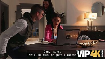 VIP4K. Mommy Seduced her StepDaughter's Boyfriend 