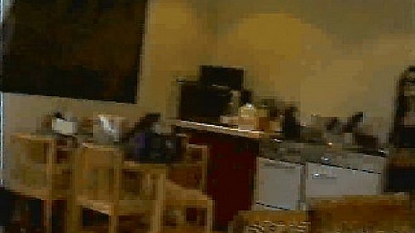 Hot girl with big boobs in shower 