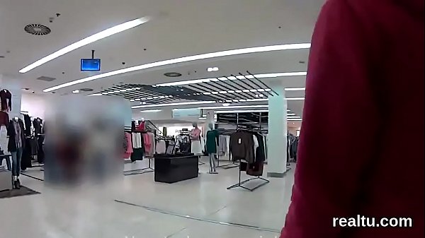 Glamorous czech nympho is seduced in the shopping centre and_rode in_pov