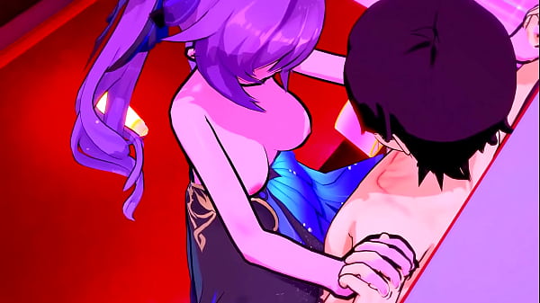 Keqing intense Sex_at a Love Hotel_Genshin_Impact_Hentai