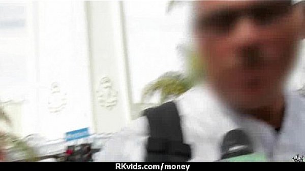 Amateur girl accepts cash for sex from stranger 6 