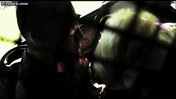 Blonde teenie gets fucked hard in forest 