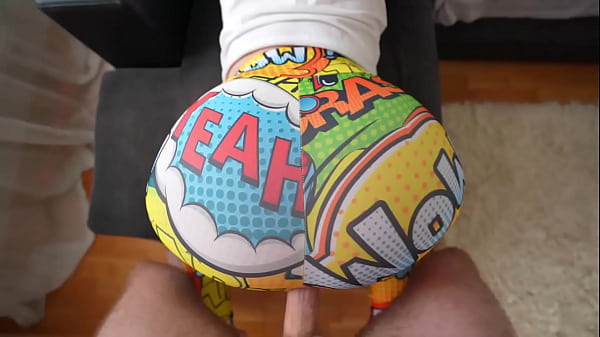 Caught my_stepsister masturbating_and fucked her tearing her leggings on her big ass