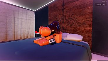 slut twerks on my dick and makes me cum TWICE! (roblox condos)