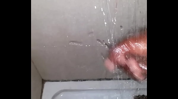 In the shower