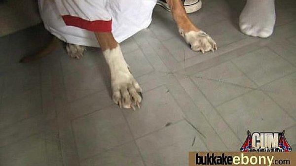 Ebony Babe Sucks Group Of White Guys 20 