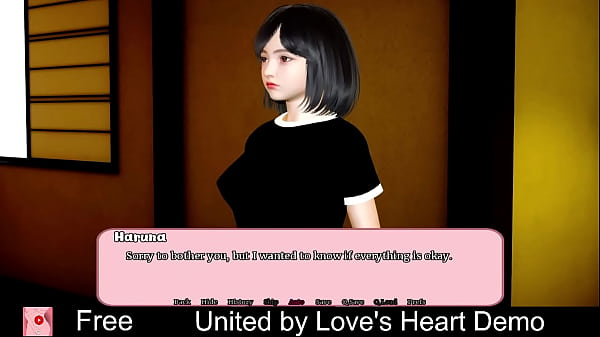 United by Love's Heart (Free Steam Demo Game) Visual Novel, game, Adult, Eroge, Erotic, Female Protagonist, Hentai, Immersive, Lesbian, LGBT, NSFW, Yuri 