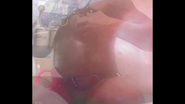 Oiled Black Butt Prostate Play