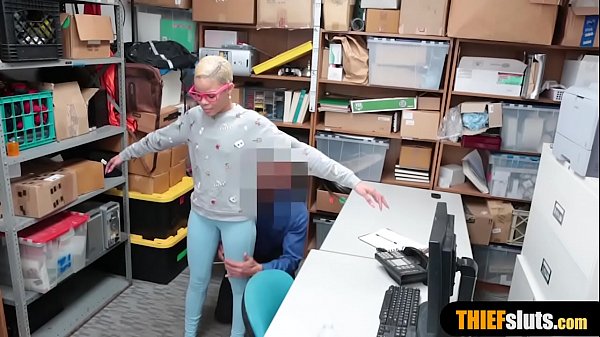 Play MP4 - Ebony shoplifter teen gets fucked rough by a mall cop