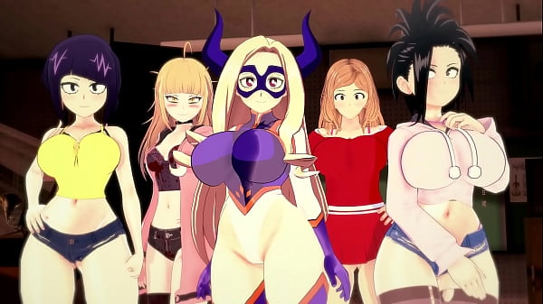 My Hero Academia - Sex With A Cumshot With 5 Big Titted Girls thumbnail