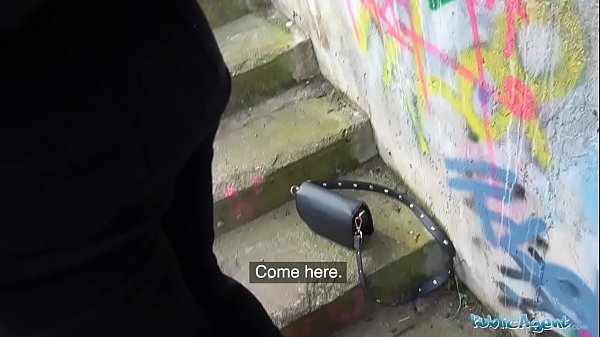 Public Agent Hot creampie climax after outdoor steamy sex session