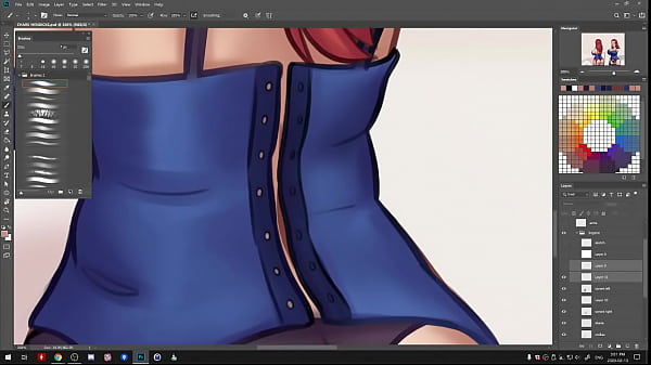 Stream Picarto DarkCookie_Summertime Saga_2020 02_13