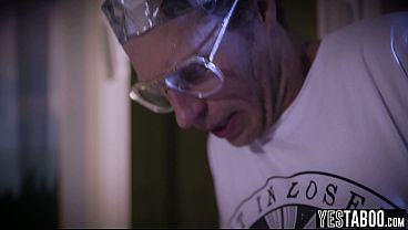 Big boobs cougar milf ghost rides and pegs a big cock ghost hunter