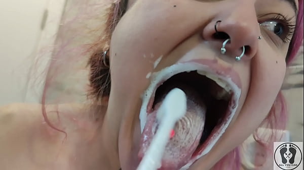 4k dental hygienist routine mouth fetish closeups naked rebeca addams