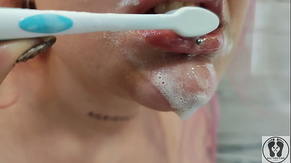 4k dental hygienist routine mouth fetish closeups naked rebeca addams 