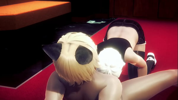 Yaoi Femboy - Alan Handjob and blowjob - Sissy Trap Crossdresser Anime_Manga Japanese Asian Game_Porn Gay