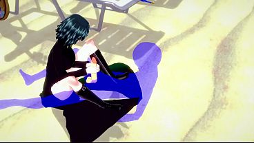 One Punch Man - Fubuki Handjob & Penetrated thumbnail