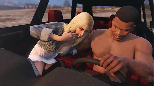GTA 5 Franklin gets a Hooker service