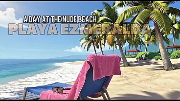 Nonton A Day At The Nude Beach - 3d Animation (**ai-created**) thumbnail