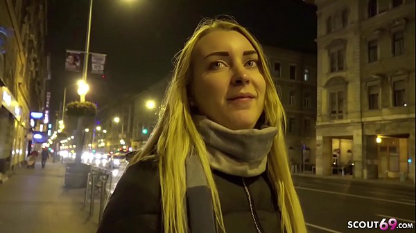 German scout blonde amaris ohne kondom gefickt bei strassen fake model job