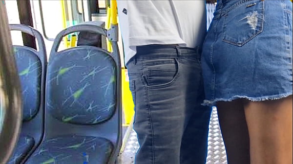 Student stretched and fucked on the bus in public