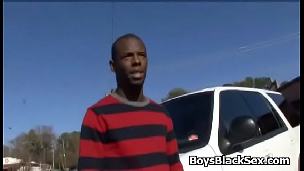 Black Muscular Gay Dude Fuck White Sexy Boy 13