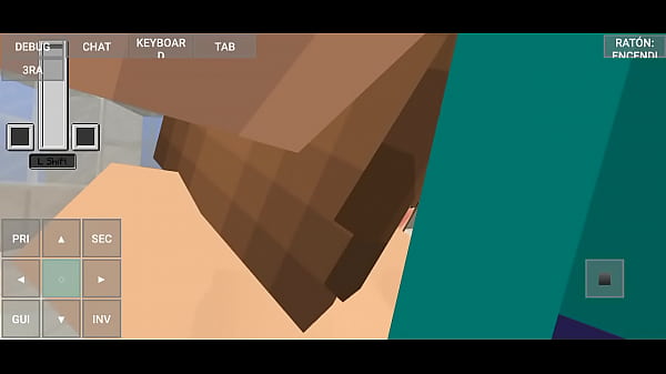 Minecraft mod de sexo. Me follo a la chica 