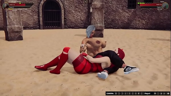 Ruby vs diabla {nf3d video game fighting mma femdom}