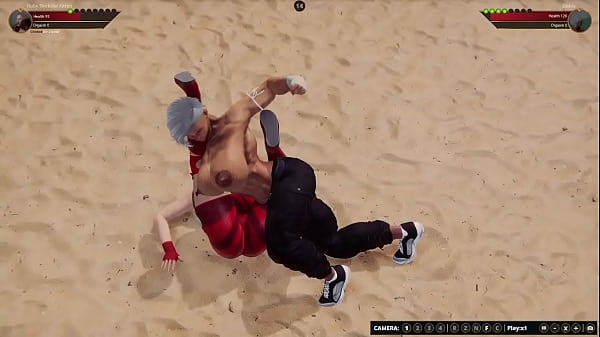 Ruby vs diabla {nf3d video game fighting mma femdom}