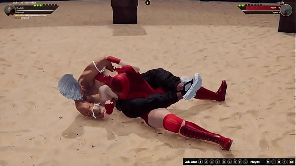 Ruby vs diabla {nf3d video game fighting mma femdom} 