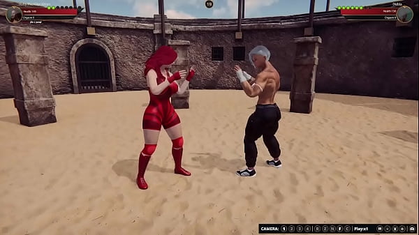 Ruby vs diabla {nf3d video game fighting mma femdom}