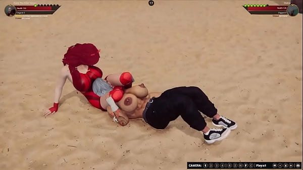 Ruby vs diabla {nf3d video game fighting mma femdom}