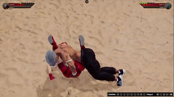 Ruby The K Kitten VS_Diabla (NakedFighter 3D)