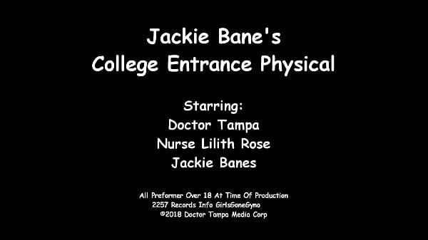 Tampa University Entrance Physical - Jackie Banes 