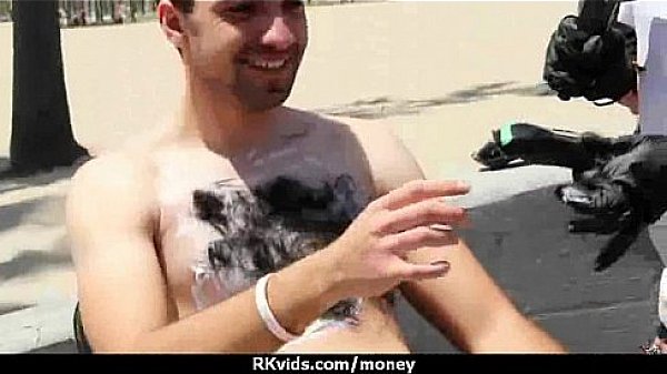 Hot sexy amateur babe needs a lift and takes cash 29