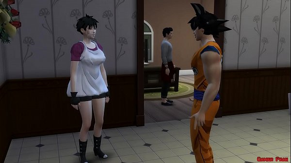 Play MP4 - Videl le Hace Masaje a su Suegro Goku Follada al frente su Marido Cornudo Dragon Ball Parodia Hentai