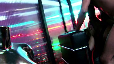 Gabriela And Nataly Share Two Cocks Between Them And There Is Anal Too thumbnail