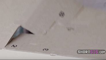 Tiny ebony stepsis has the cutest pussy