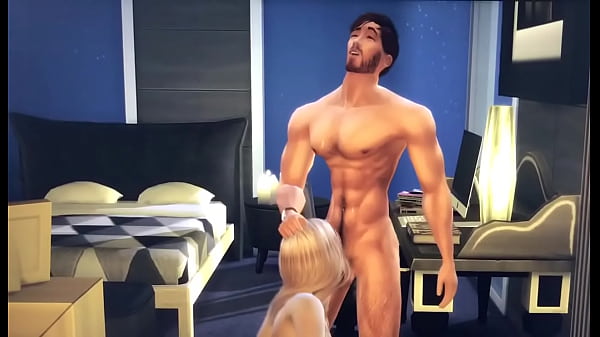 Sims 4 Hunk Facefuck