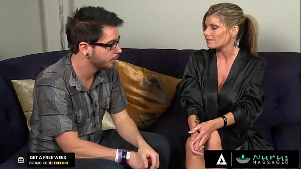 Play MP4 - NURU MASSAGE - Stacked MILF Wants Every Inch Of His Cock Down Her Throat