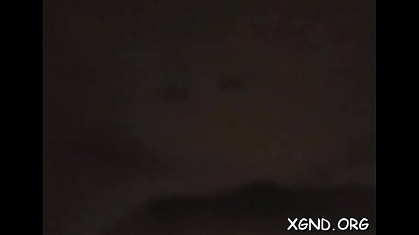 Clogging her taut young holes 