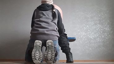 My lesbian student performs analingus for a good grade