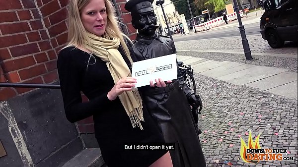 Play MP4 - DTFdating - HOT TATTOOED BLONDE WITH SMALL TITS GETS A TASTE OF WARM CUM