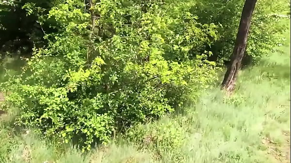 Tattoed_Babe Hard Rough_Sex Outdoor in the Forest