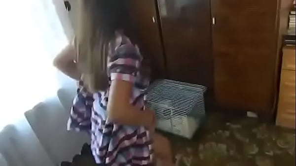 Teen striptease from two cute russian girls