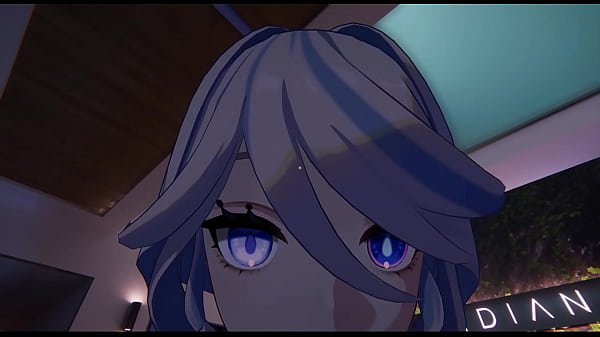 Play MP4 - YukoshVR - Kafka and Furina Take Turns on Goth Boy