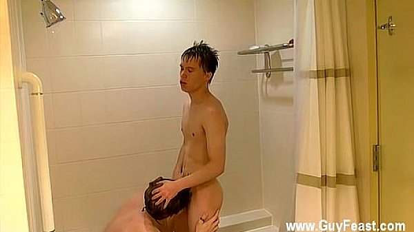 Xxx gay s. home William and Damien get into the shower together 