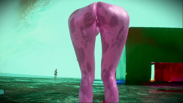 Solo culo culo desde ceca striptease de chica robot mu&ntilde;eca moviendo el culo rtx animaciones con fisicas de culo 