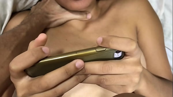 Deep Cum In Pussy While I Was Playing With My Phone - Stupid Can't Leave Me Alone For A Second thumbnail